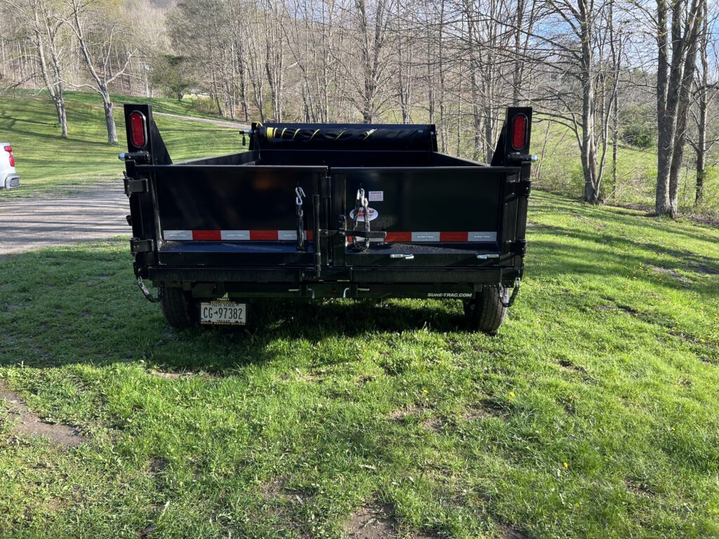 Otsego County Trailer Rental Company back of trailer